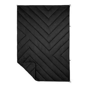 Outdoor Blanket10 black puffy blanket