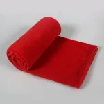 Budget Polar Fleece Blanket3 Red Polar Fleece Blanket
